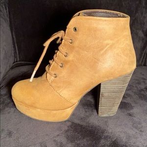 Steve Madden Suede Lace-up Booties